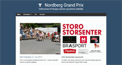 Desktop Screenshot of nordberggrandprix.com
